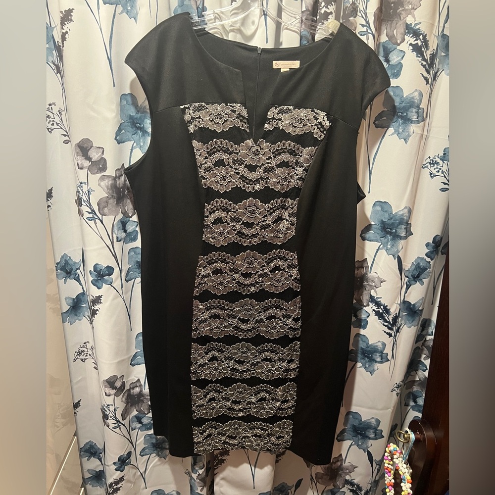 Black formal dress